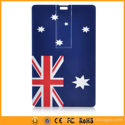 Wholesale Ultra Slim Plastic Credit Card Pen Drive 8GB 16GB 32GB
